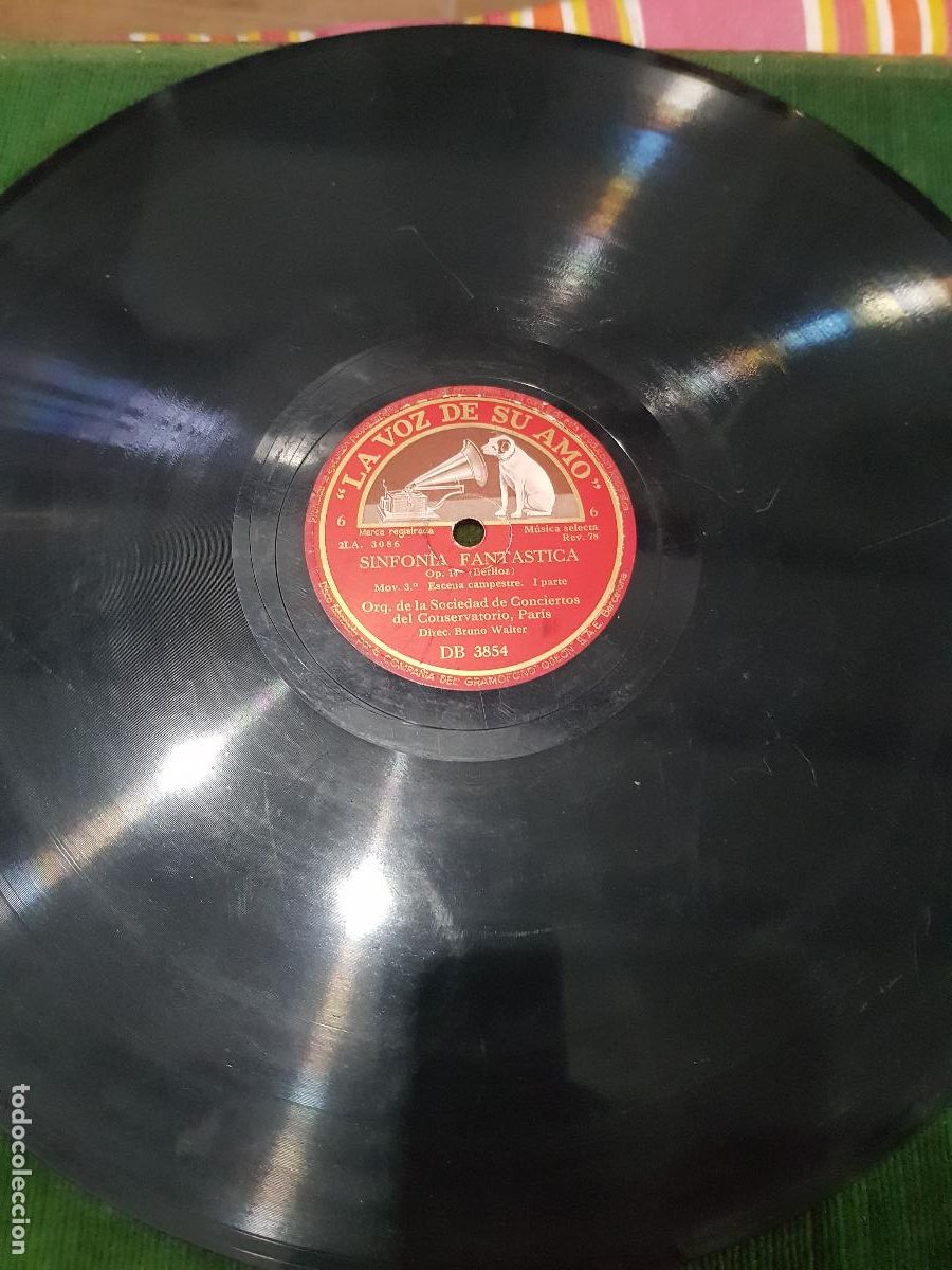 Discos de pizarra: DISCO DE PIZARRA,SINFONIA FANTASTICA - Foto 3