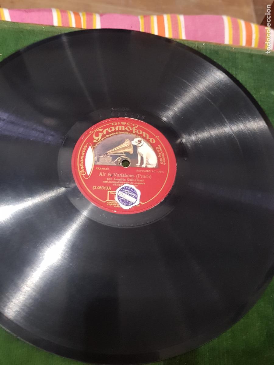 Discos de pizarra: DISCO DE PIZARRA,LA PARTIDA ALVAREZ - Foto 4
