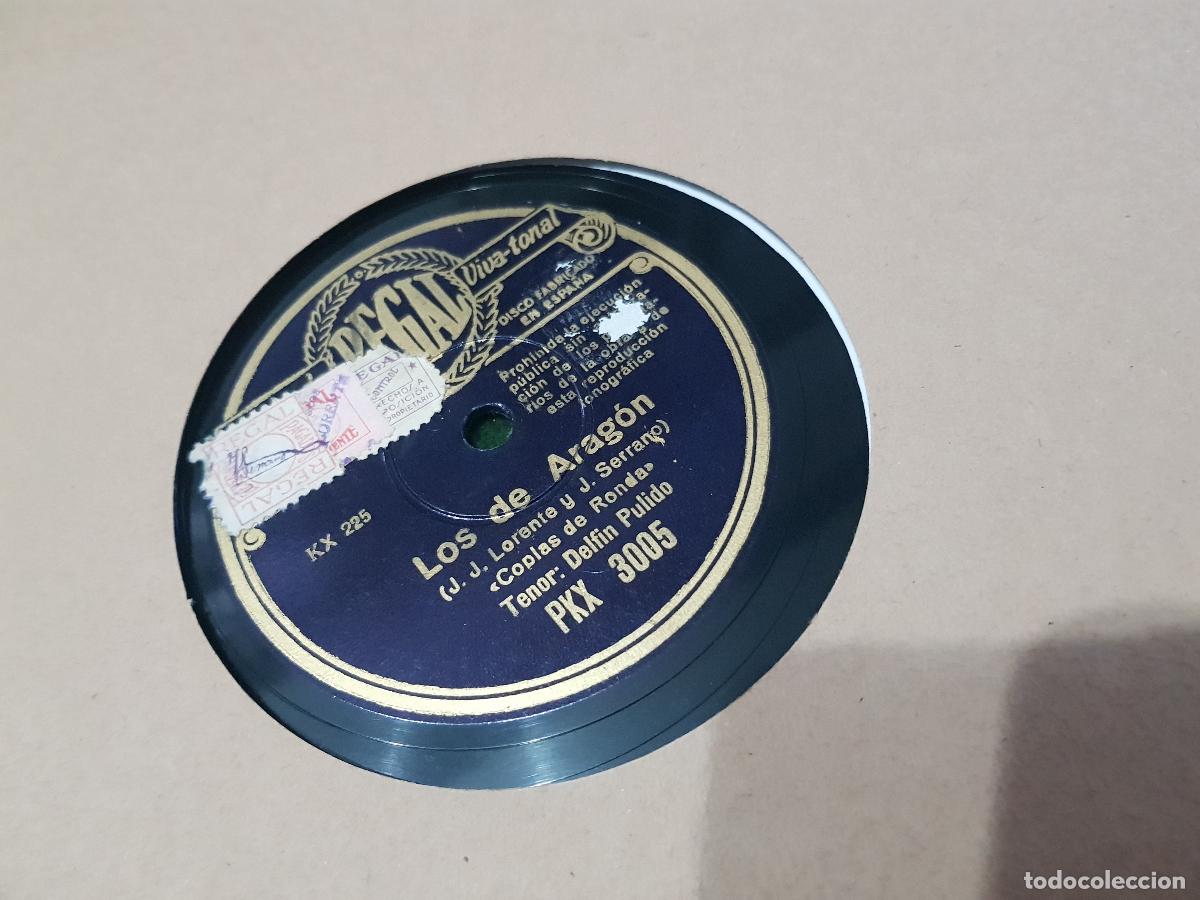 Discos de pizarra: DISCO DE PIZARRA,LOS DE ARAGON - Foto 2