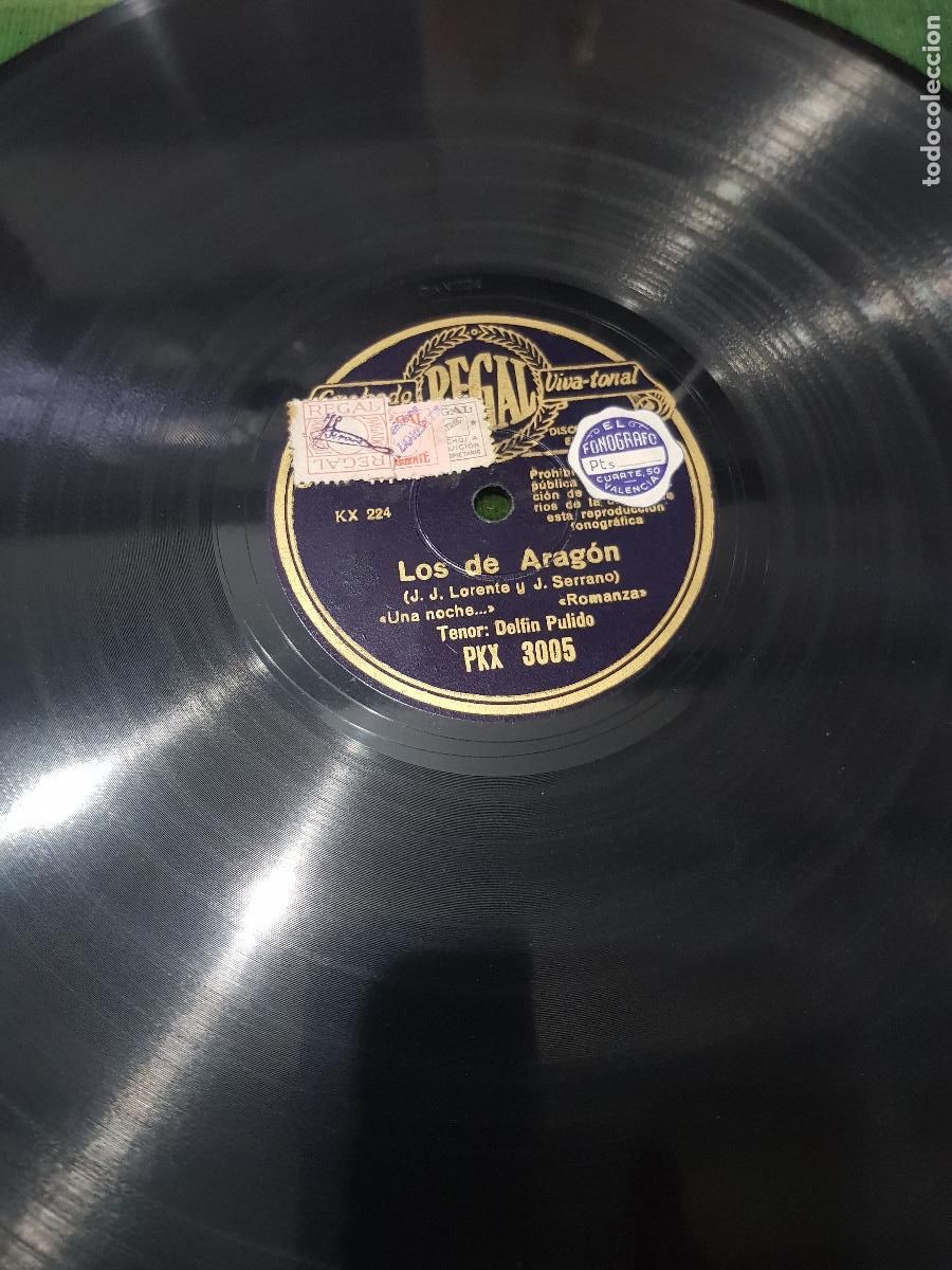 Discos de pizarra: DISCO DE PIZARRA,LOS DE ARAGON - Foto 4