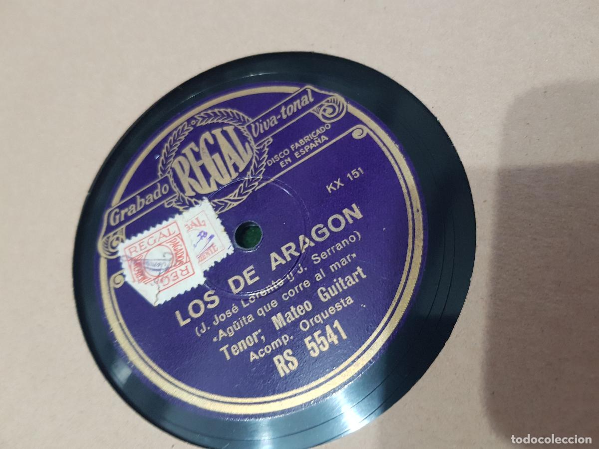 Discos de pizarra: DISCO DE PIZARRA,LOS DE ARAGON - Foto 2