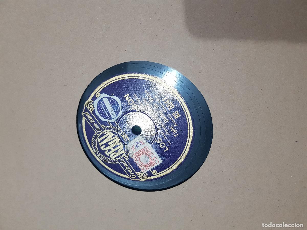 Discos de pizarra: DISCO DE PIZARRA,LOS DE ARAGON - Foto 3