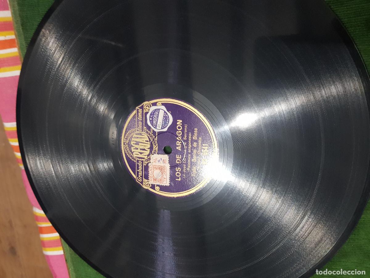 Discos de pizarra: DISCO DE PIZARRA,LOS DE ARAGON - Foto 4