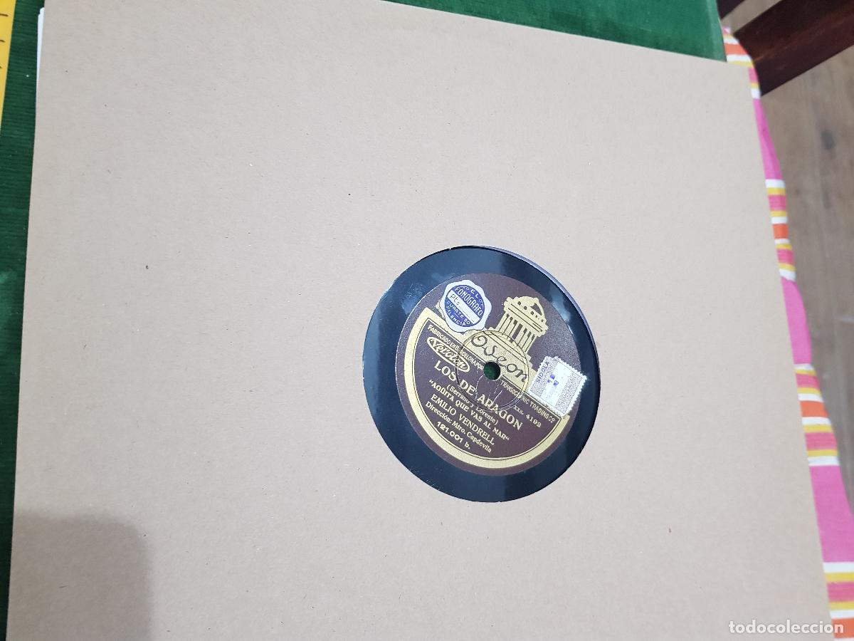 Discos de pizarra: DISCO DE PIZARRA,LOS DE ARAGON - Foto 2