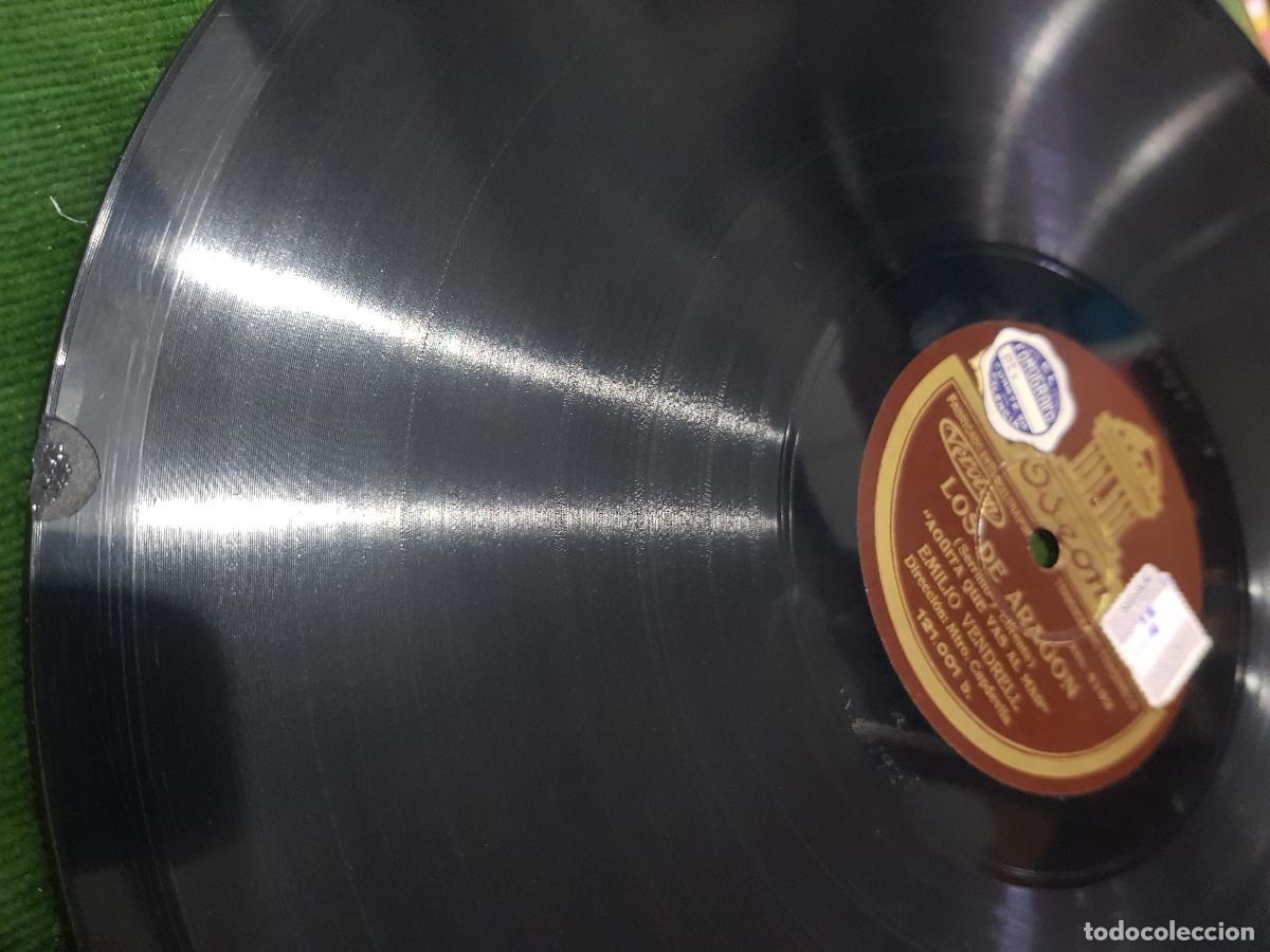 Discos de pizarra: DISCO DE PIZARRA,LOS DE ARAGON - Foto 4