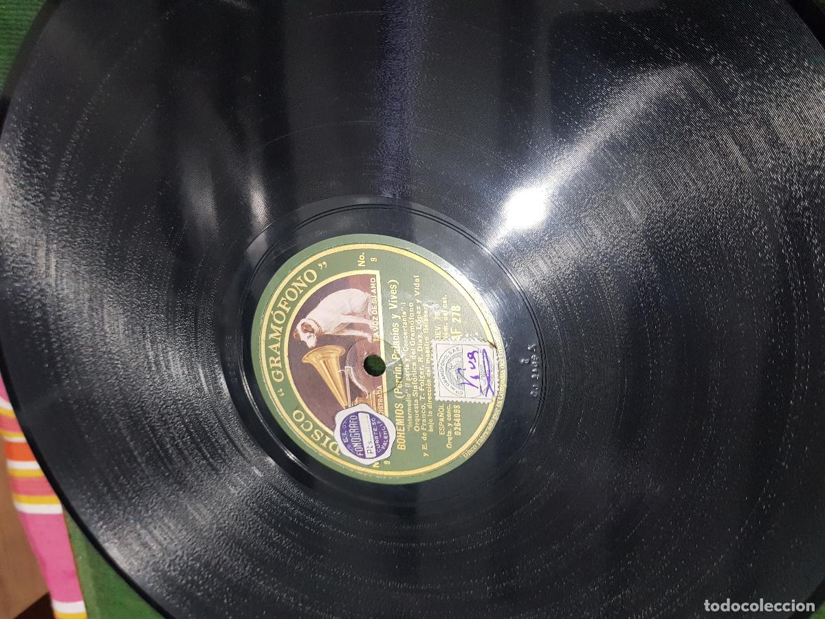 Discos de pizarra: DISCO DE PIZARRA,BOHEMIOS,PERIN PALACIOS Y VIVES - Foto 4