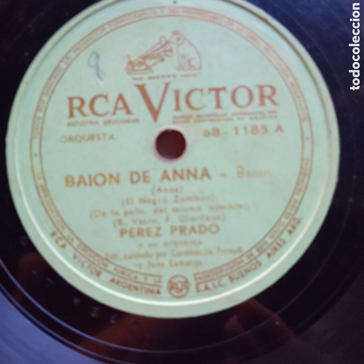 Discos de pizarra: PEREZ PRADO .BAION DE ANNA Y SILVANA MANGANO - Foto 2