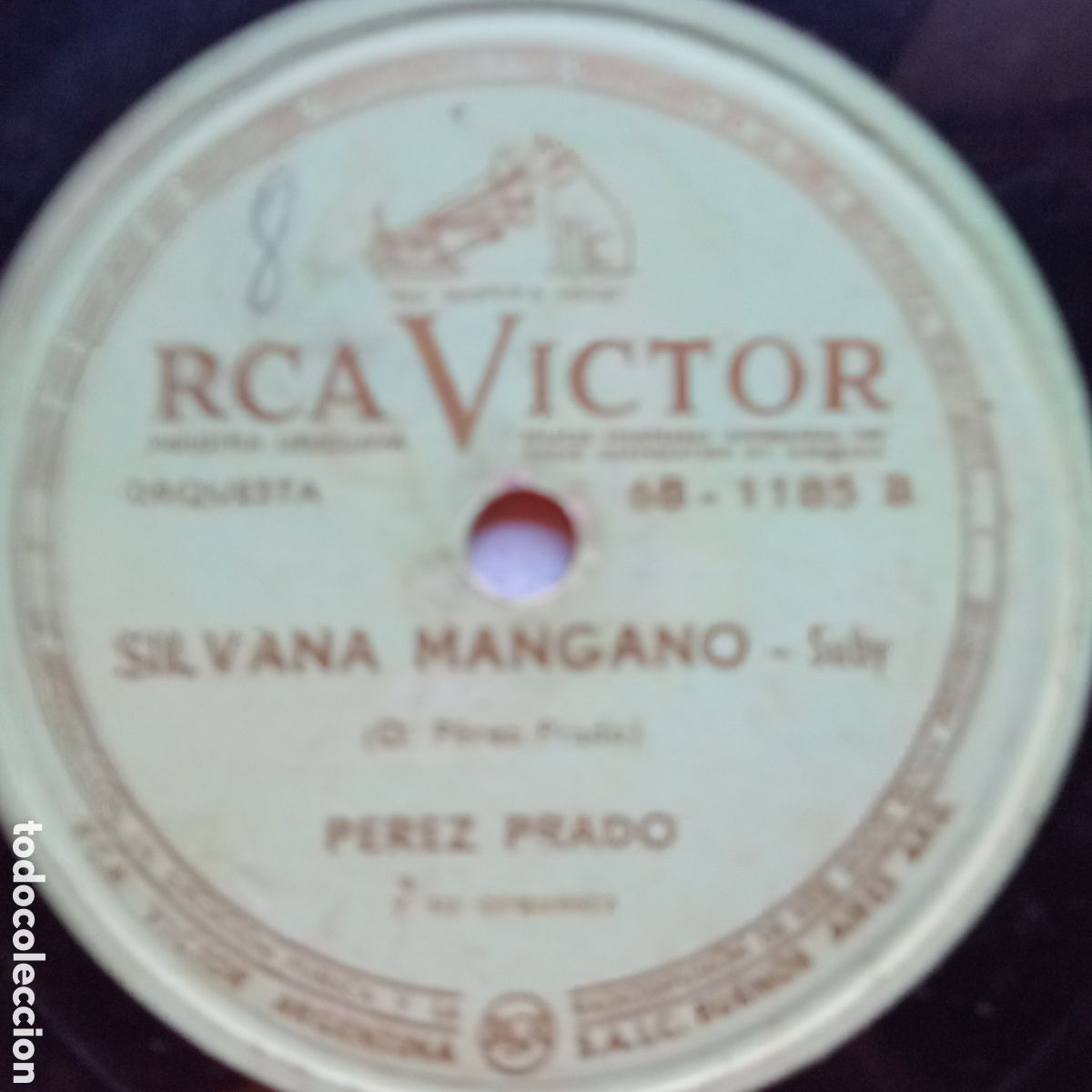 Discos de pizarra: PEREZ PRADO .BAION DE ANNA Y SILVANA MANGANO - Foto 1
