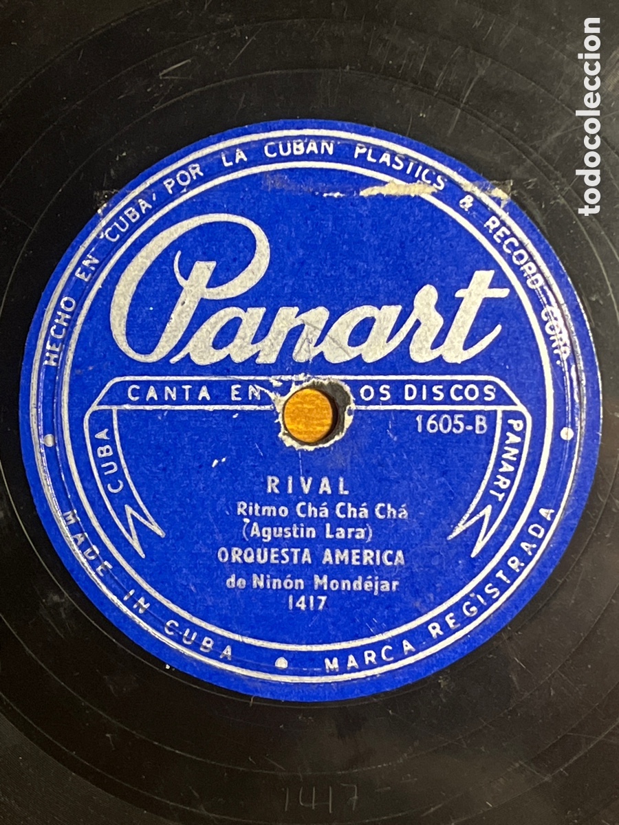 Discos de pizarra: Orquesta Am&eacute;rica - Rival / Alegre Navidad - ChA ChA ChA Cuba - Foto 2