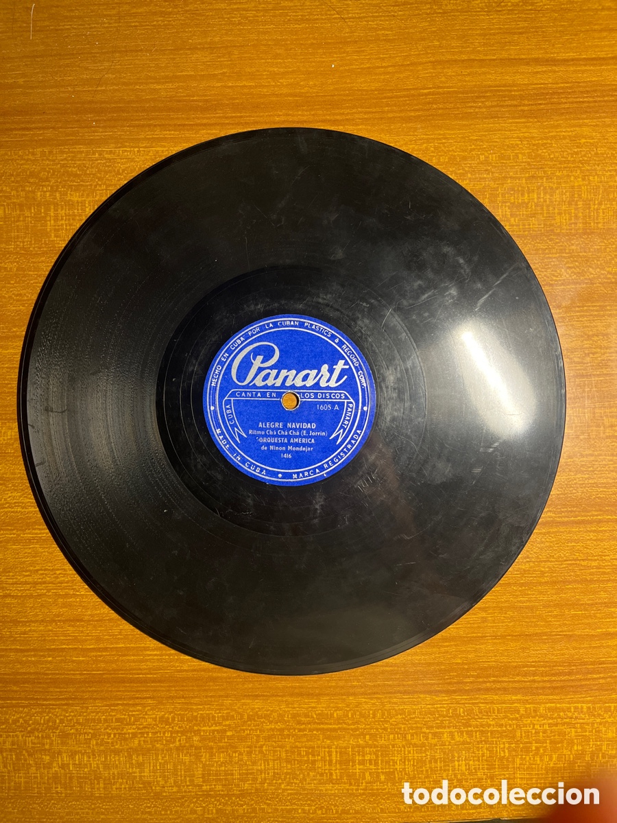 Discos de pizarra: Orquesta Am&eacute;rica - Rival / Alegre Navidad - ChA ChA ChA Cuba - Foto 4