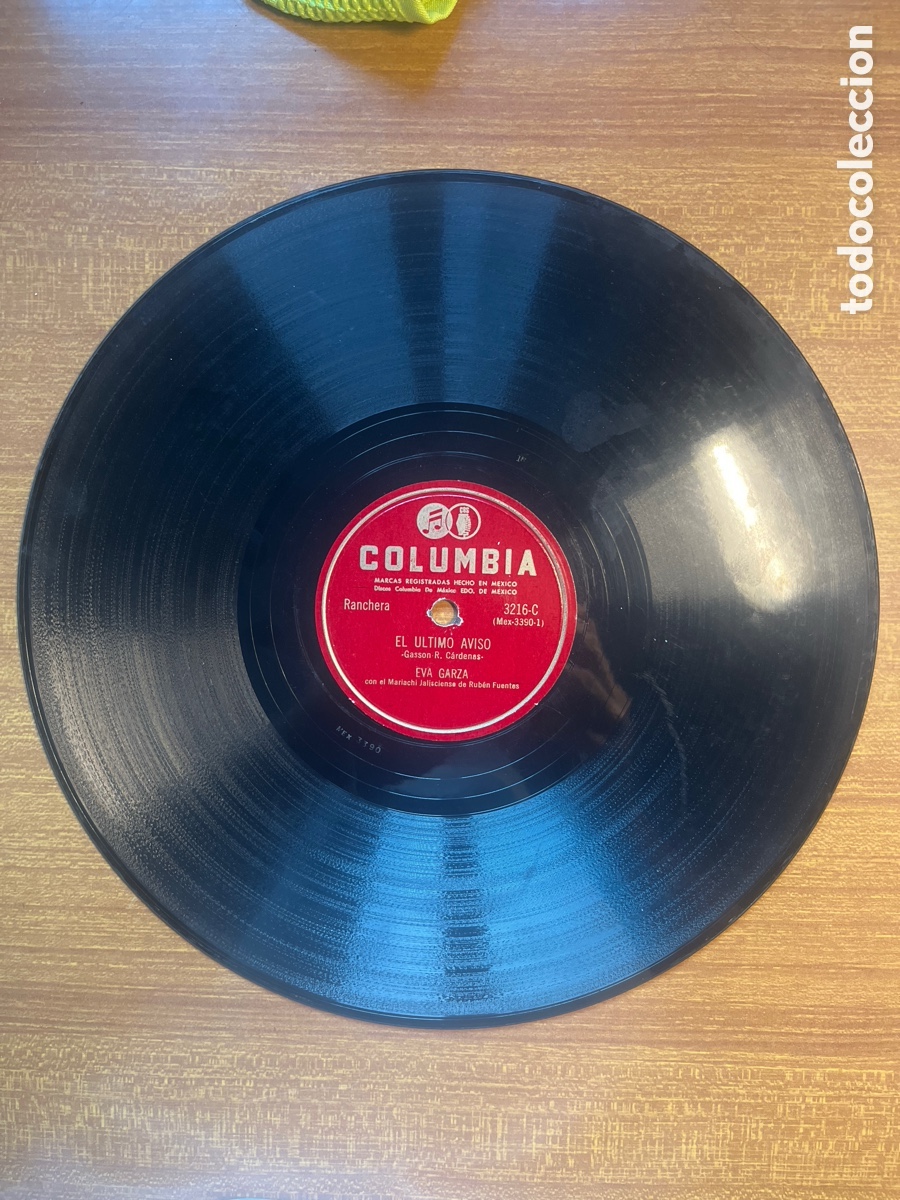 Discos de pizarra: Eva Garza - Desaf&iacute;o / El &Uacute;ltimo Aviso - Ranchera M&eacute;xico - Foto 4