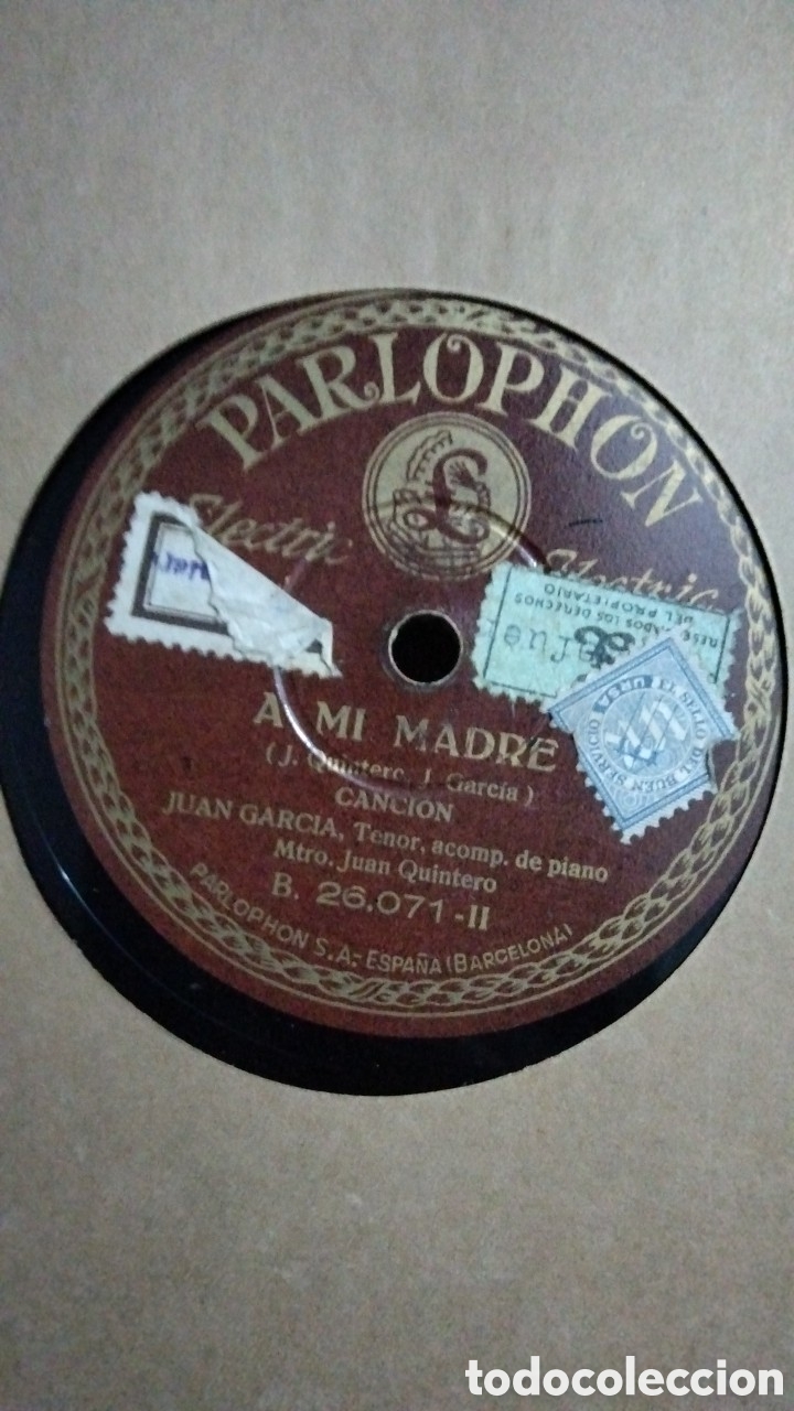 Discos de pizarra: Lote discos De pizarra Imperio Argentina y Celia Gamez - Foto 2