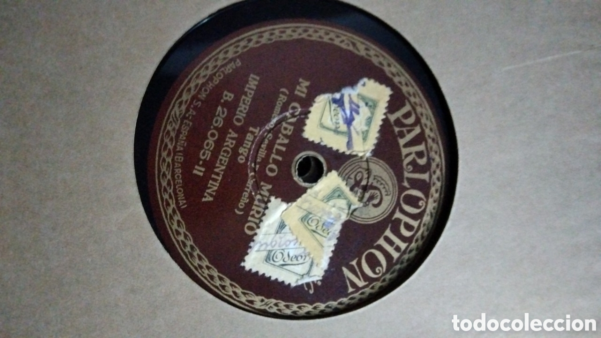 Discos de pizarra: Lote discos De pizarra Imperio Argentina y Celia Gamez - Foto 10