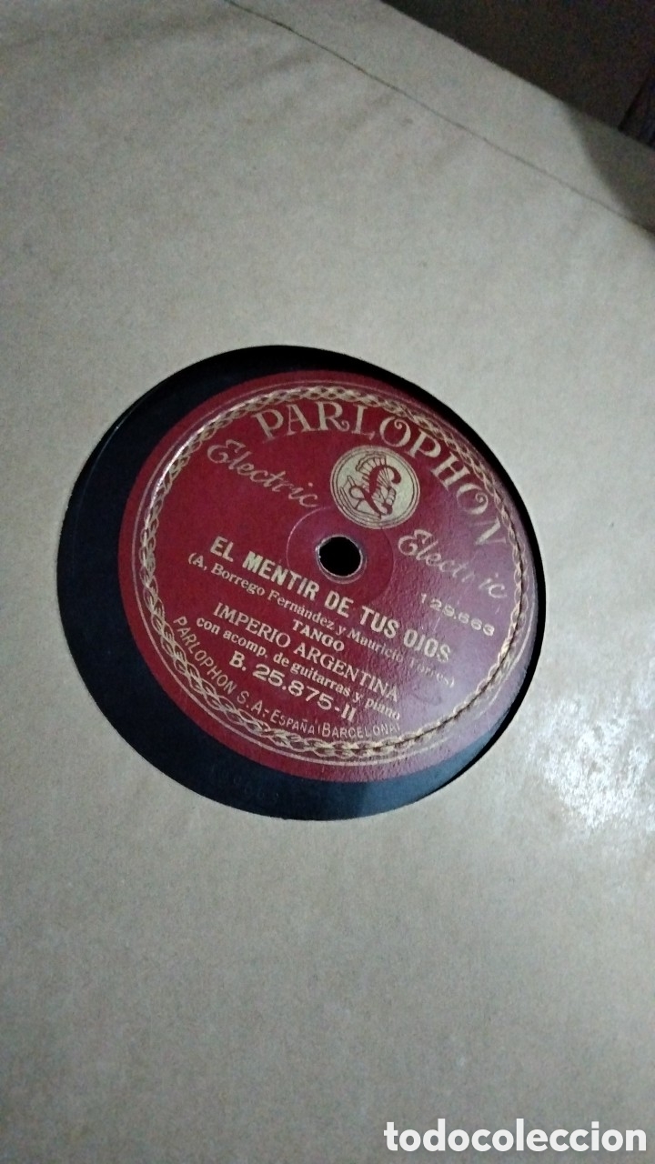 Discos de pizarra: Lote discos De pizarra Imperio Argentina y Celia Gamez - Foto 14