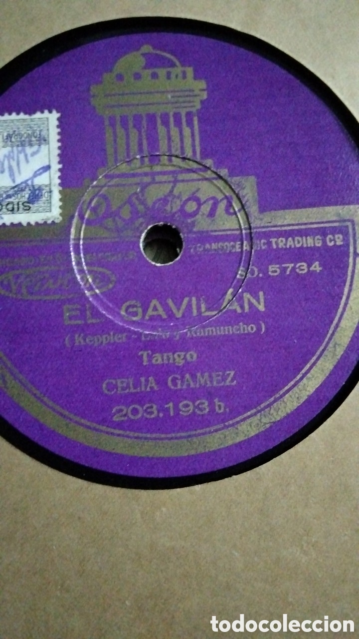 Discos de pizarra: Lote discos De pizarra Imperio Argentina y Celia Gamez - Foto 18