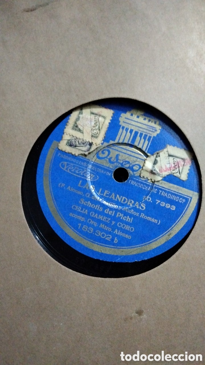 Discos de pizarra: Lote discos De pizarra Imperio Argentina y Celia Gamez - Foto 19