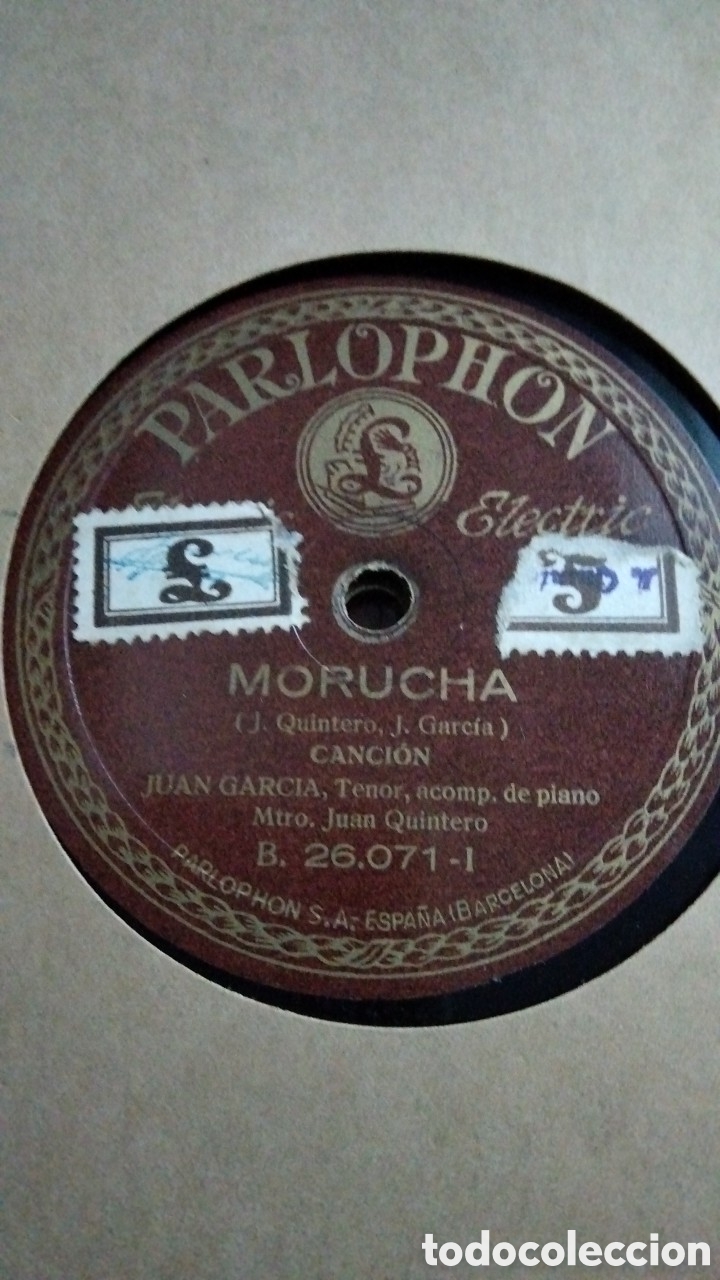Discos de pizarra: Lote discos De pizarra Imperio Argentina y Celia Gamez - Foto 1