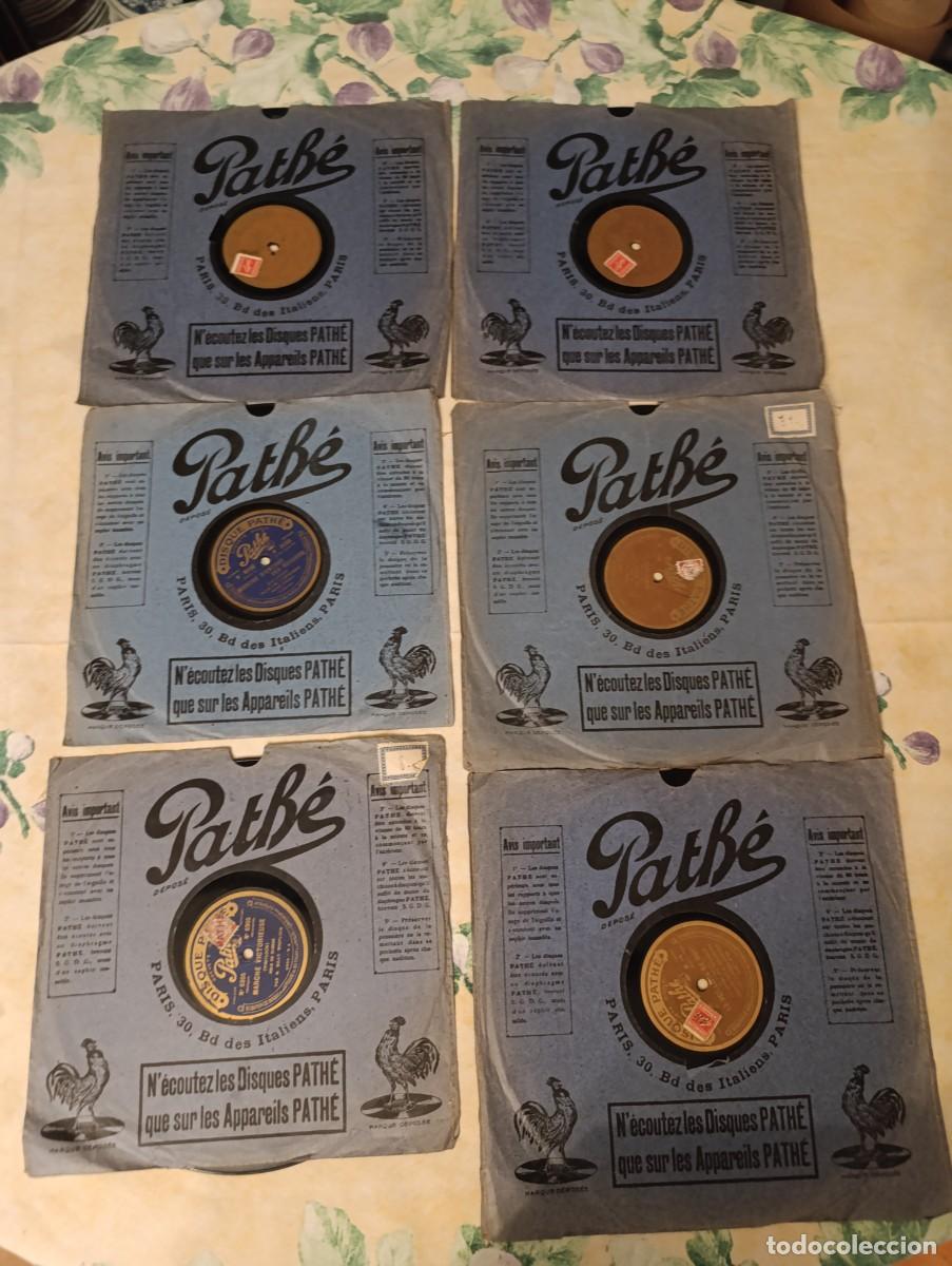 Discos de pizarra: Lote de 5 discos de pizarra de marchas militares - Foto 2