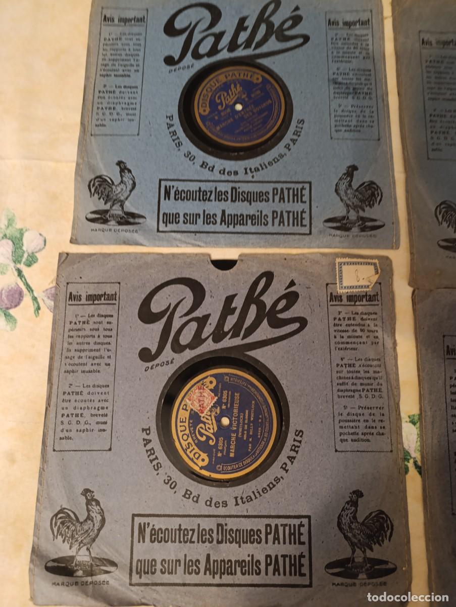 Discos de pizarra: Lote de 5 discos de pizarra de marchas militares - Foto 3