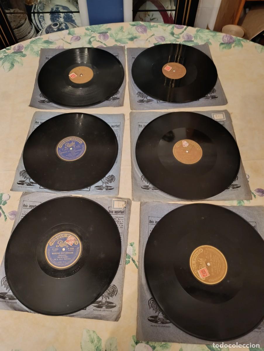 Discos de pizarra: Lote de 5 discos de pizarra de marchas militares - Foto 7