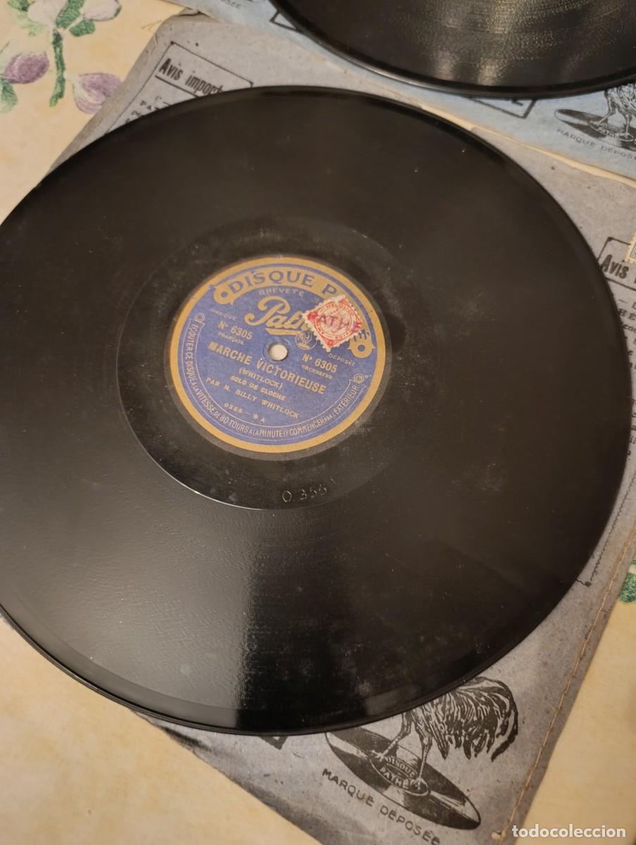 Discos de pizarra: Lote de 5 discos de pizarra de marchas militares - Foto 8
