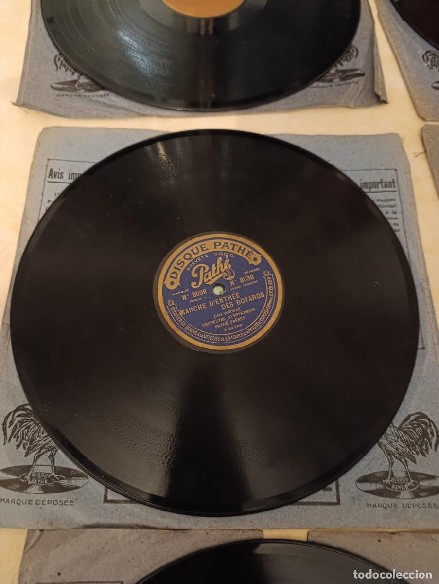 Discos de pizarra: Lote de 5 discos de pizarra de marchas militares - Foto 9