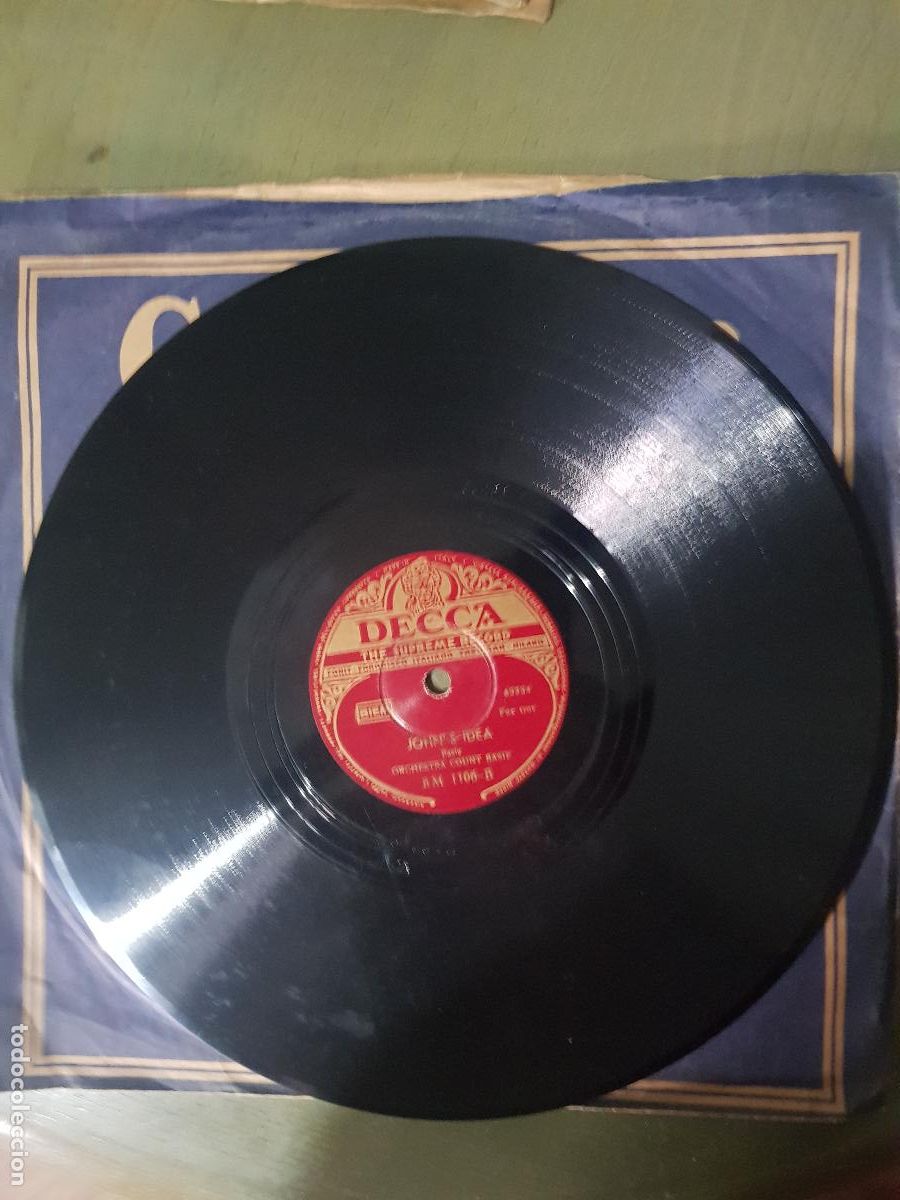Discos de pizarra: ORCHESTRA COUNT BASIE--JOHN,S IDEA-ONE O,CLOCK JUMP - Foto 2