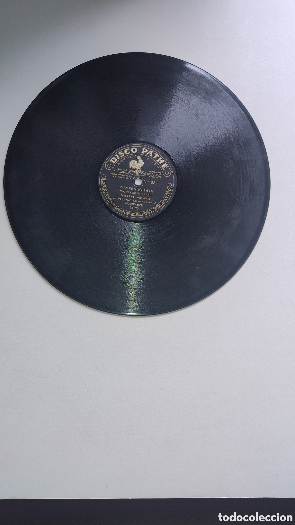 Discos de pizarra: Disco pizarra pat&eacute; winter nights y when its night time - Foto 2