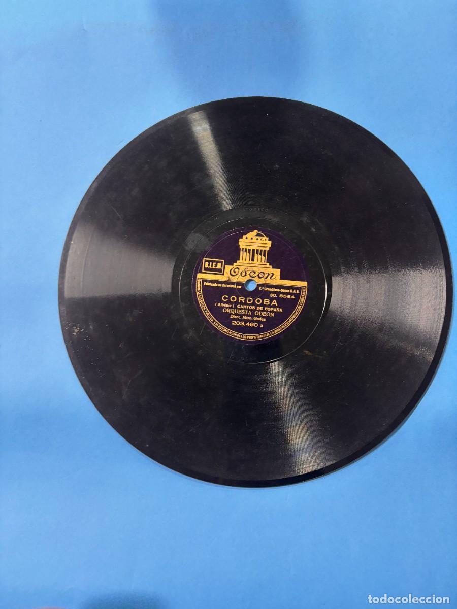 Discos de pizarra: DISCO PIZARRA - ORQUESTA ODEON - CORDOBA / GRANADA - ODEON - Foto 1