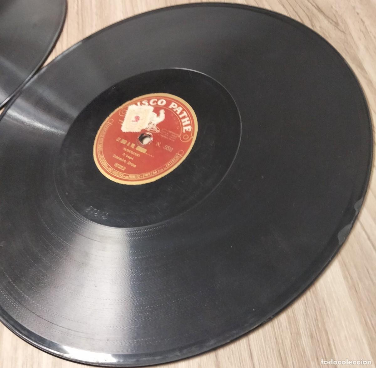 Discos de pizarra: Lote 2 discos Path&egrave; de Casimiro Ortas - Foto 6