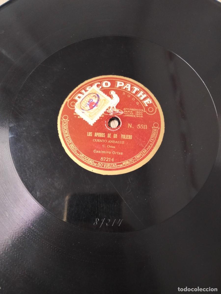Discos de pizarra: Lote 2 discos Path&egrave; de Casimiro Ortas - Foto 9
