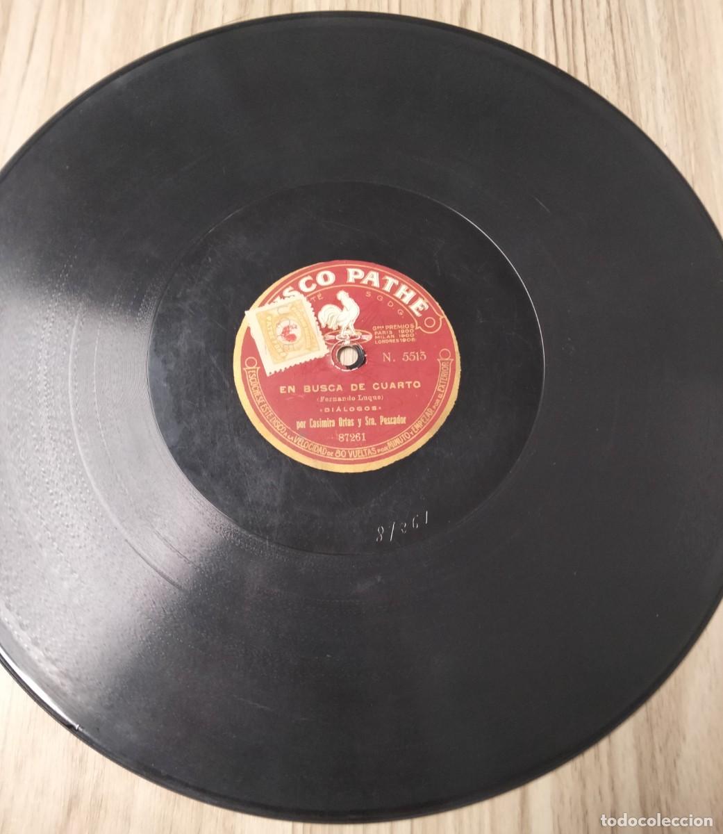 Discos de pizarra: Lote 2 discos Path&egrave; de Casimiro Ortas - Foto 10