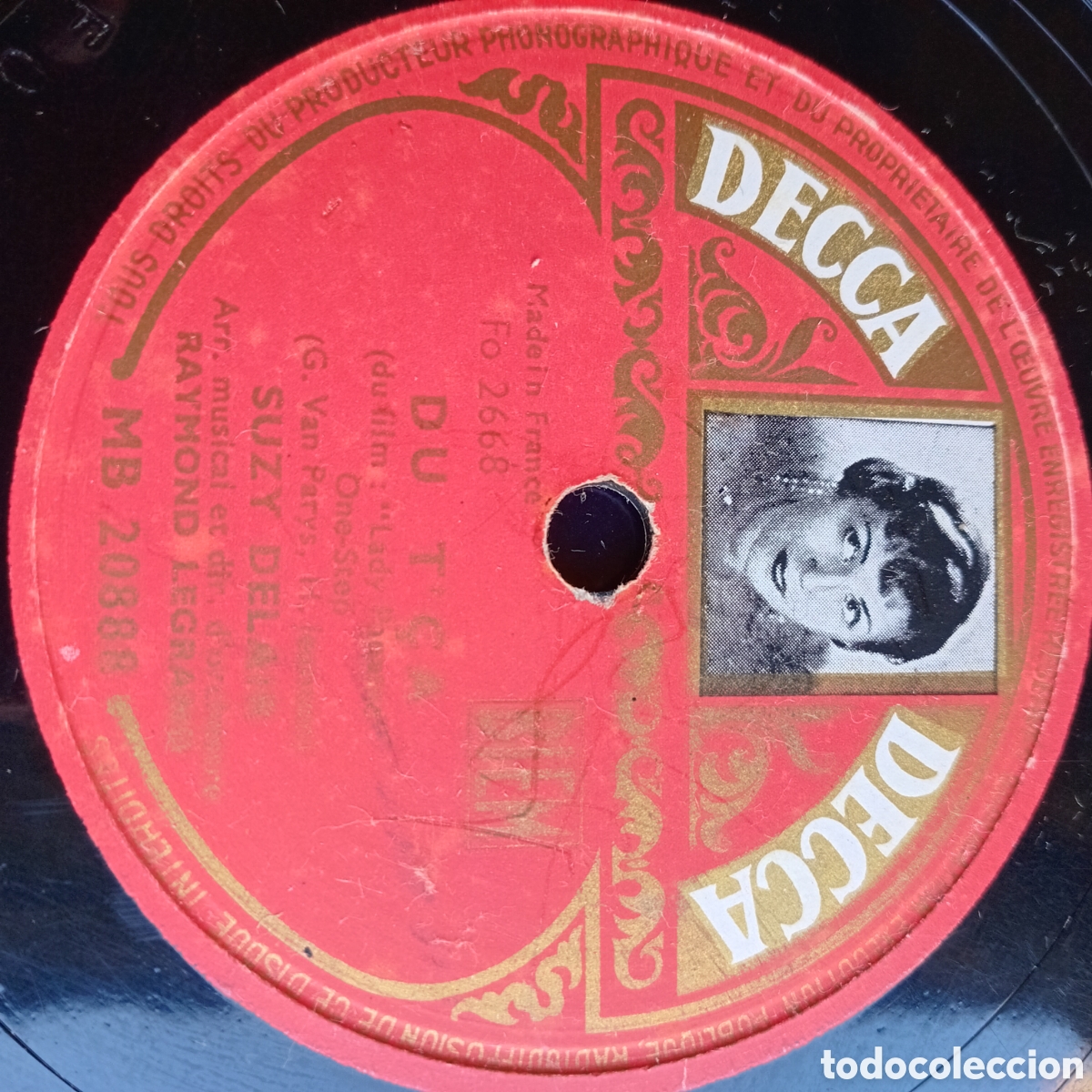 Discos de pizarra: Y AVALT DE PRINTEMPS PARTOUT -DU T CA - S. DELAIR - Foto 2