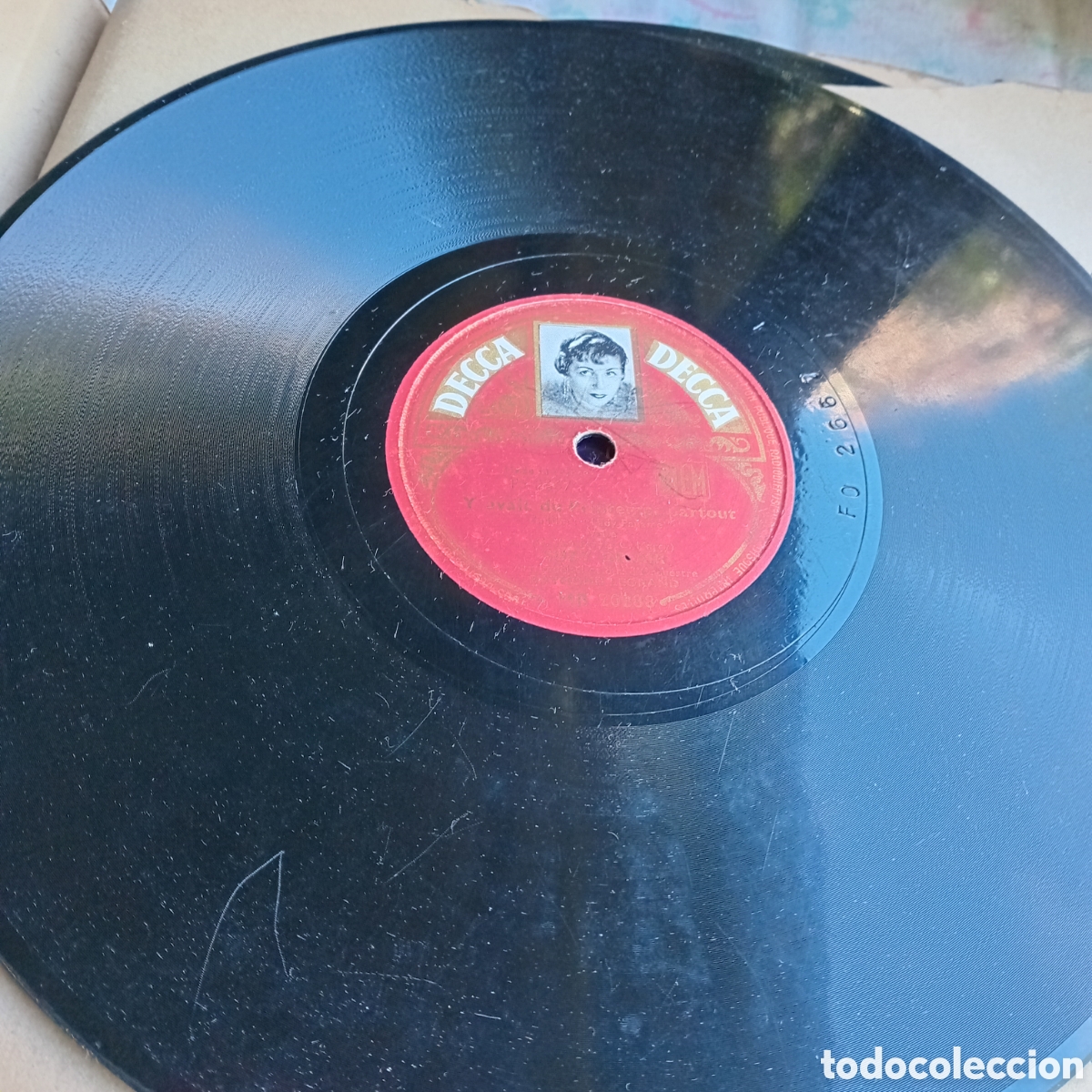 Discos de pizarra: Y AVALT DE PRINTEMPS PARTOUT -DU T CA - S. DELAIR - Foto 3