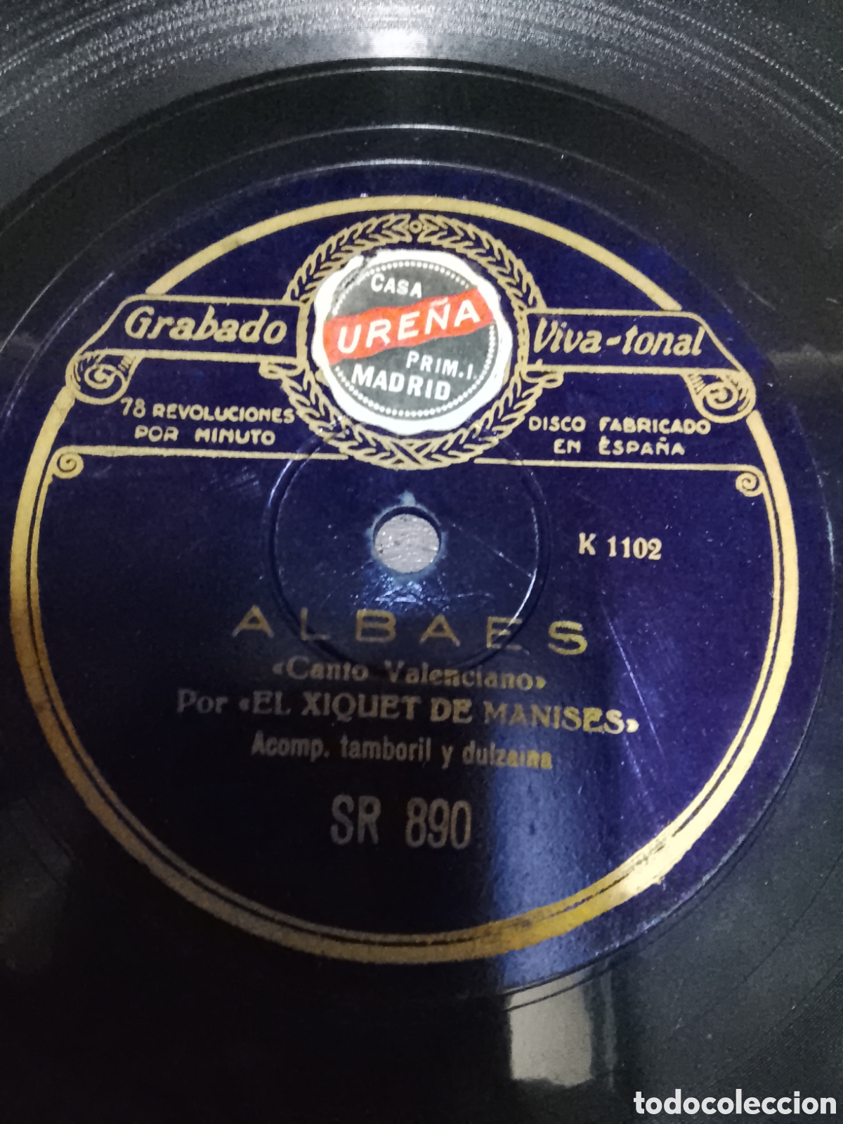 Discos de pizarra: Disco de pizarra Albaes - Foto 1