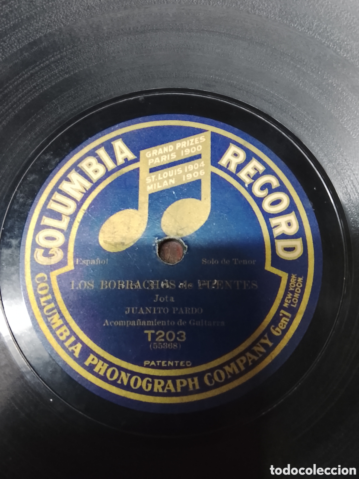 Discos de pizarra: Disco de pizarra Juanito pardo - Foto 2