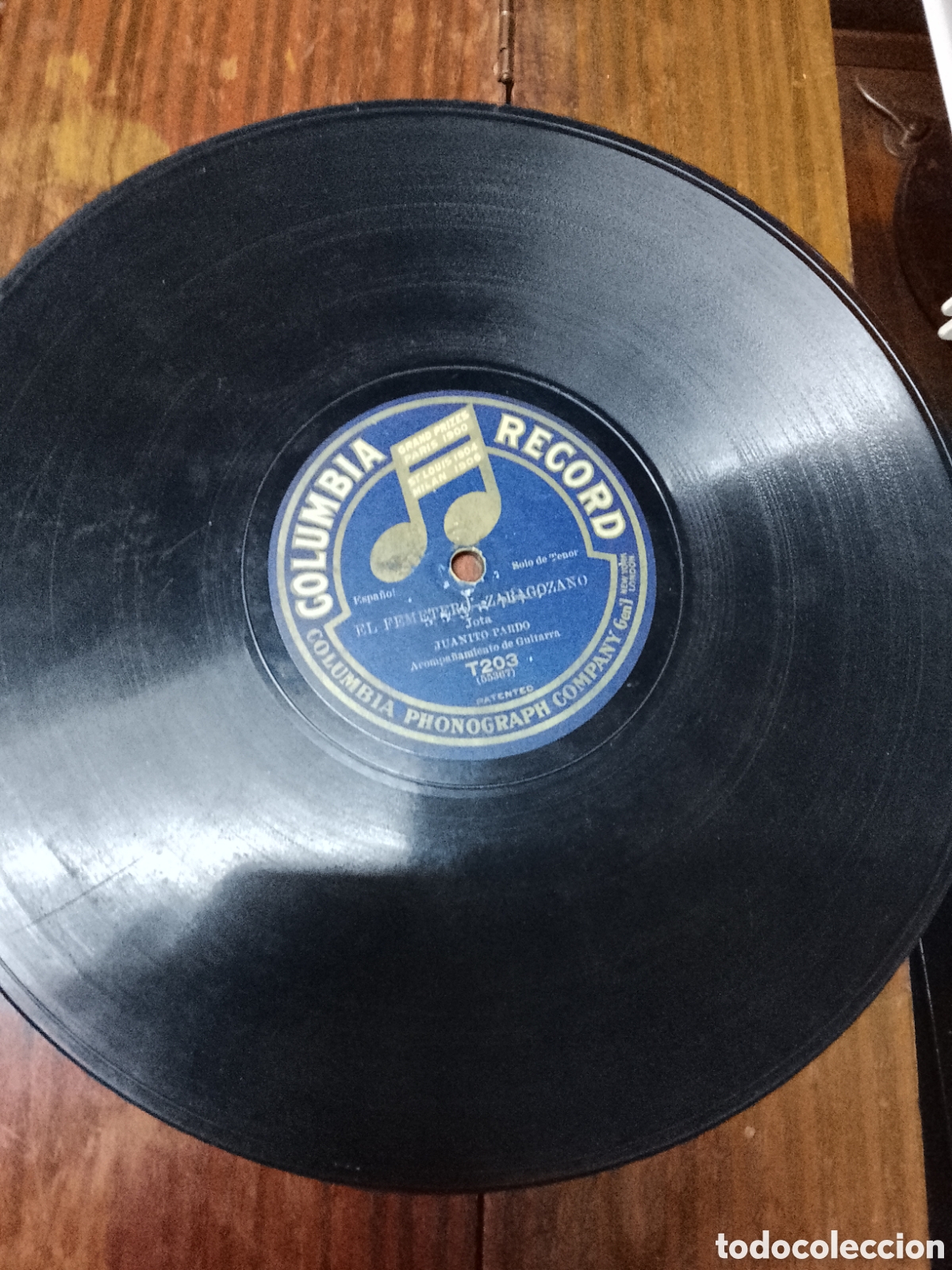 Discos de pizarra: Disco de pizarra Juanito pardo - Foto 4
