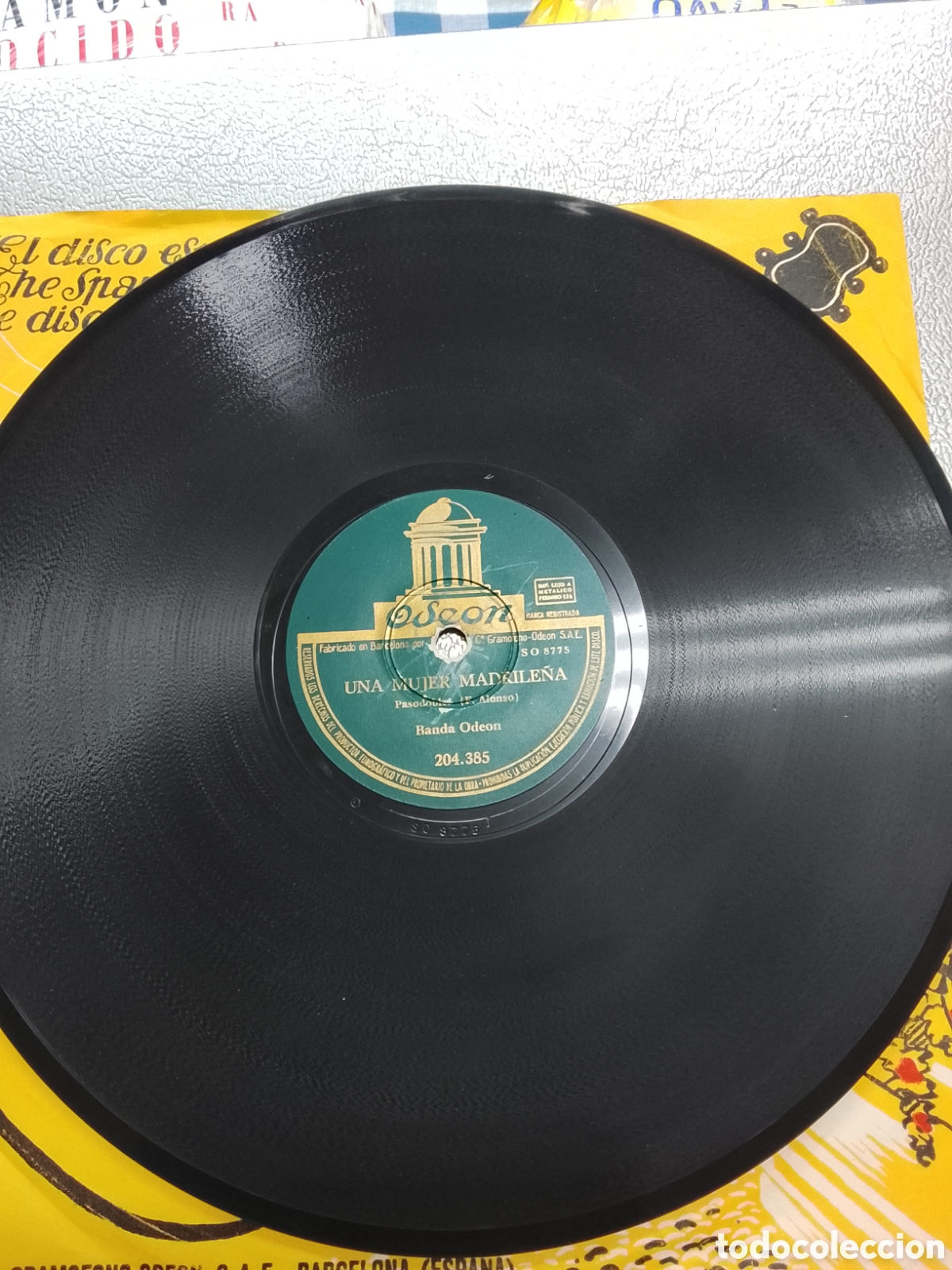 Discos de pizarra: Disco de pizarra Una mujer madrile&ntilde;a - Foto 3