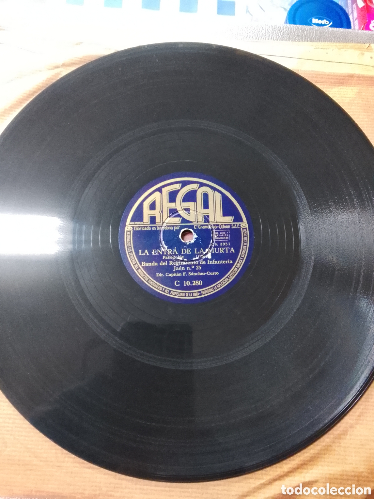 Discos de pizarra: Disco de pizarra La entra de la murta - Foto 4