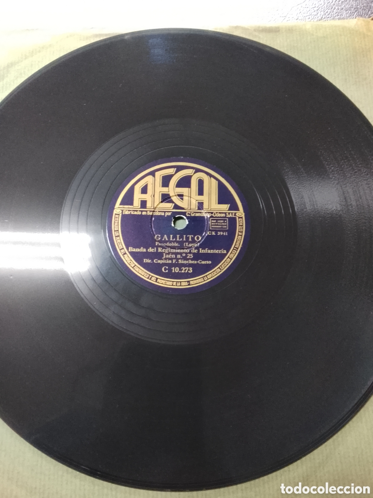 Discos de pizarra: Disco de pizarra Triana y Gallito - Foto 3