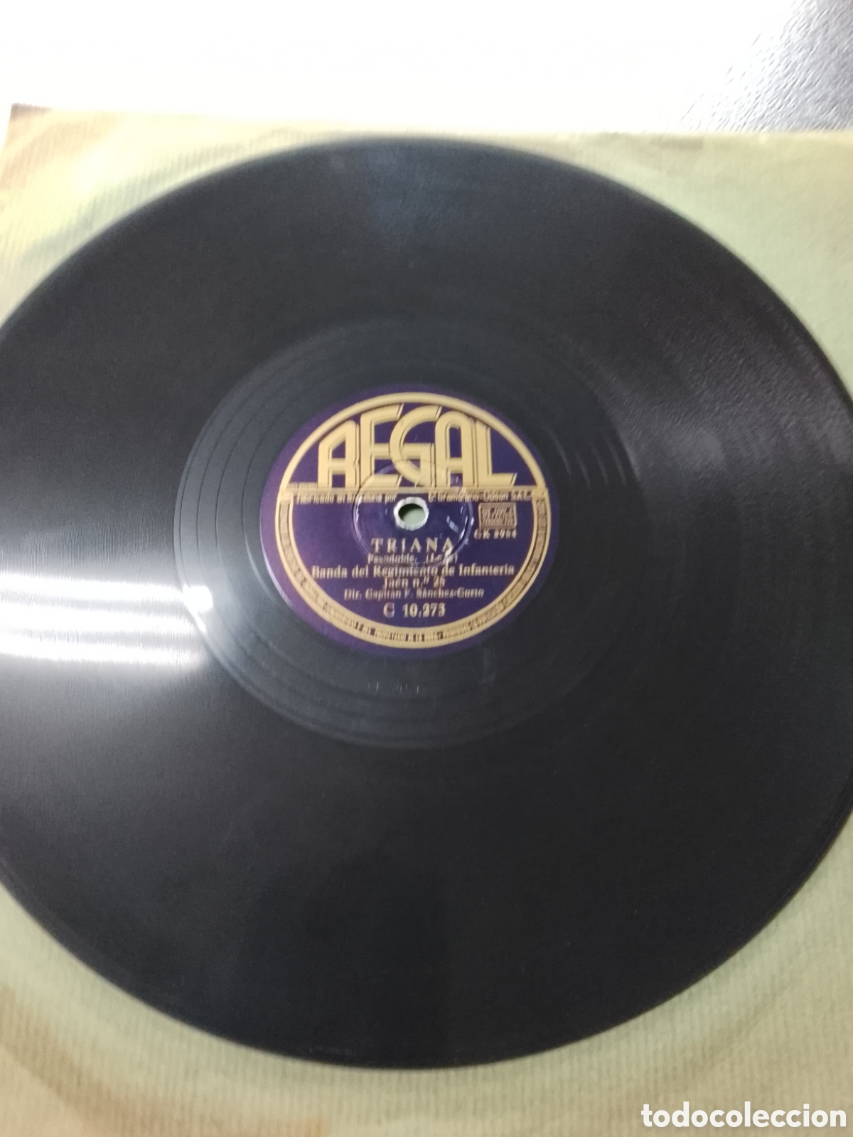 Discos de pizarra: Disco de pizarra Triana y Gallito - Foto 4