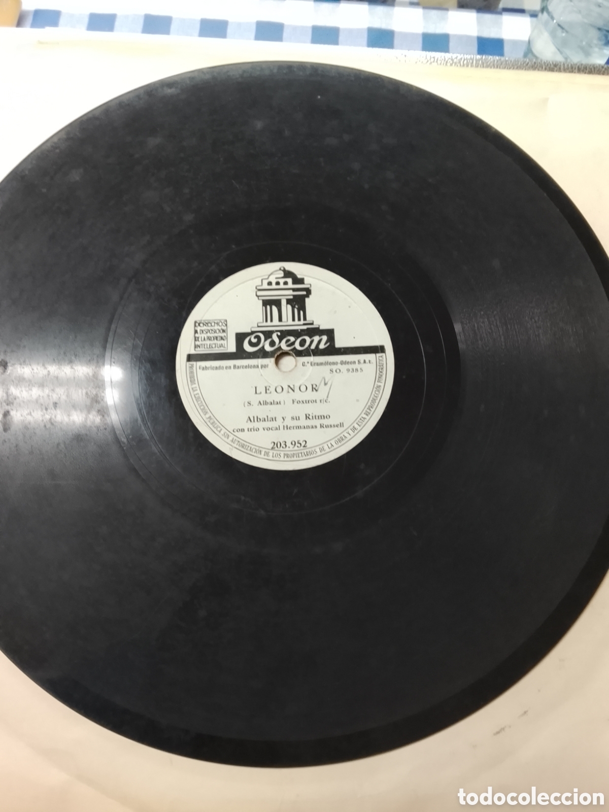 Discos de pizarra: Disco de pizarra albalat y su ritmo - Foto 4