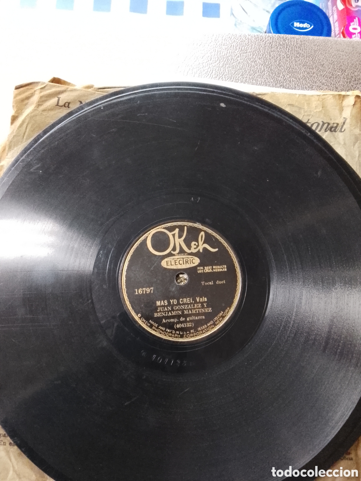Discos de pizarra: Disco de pizarra Juan Gonz&aacute;lez y Benjam&iacute;n Mart&iacute;nez - Foto 4