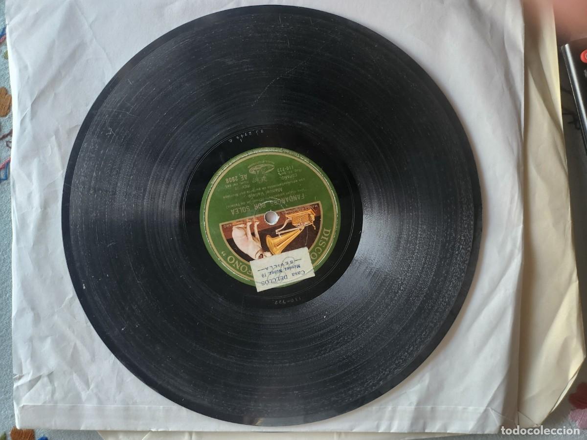Discos de pizarra: MANUEL VALLEJO FANDANGOS POR SOLE&Aacute; - Foto 1