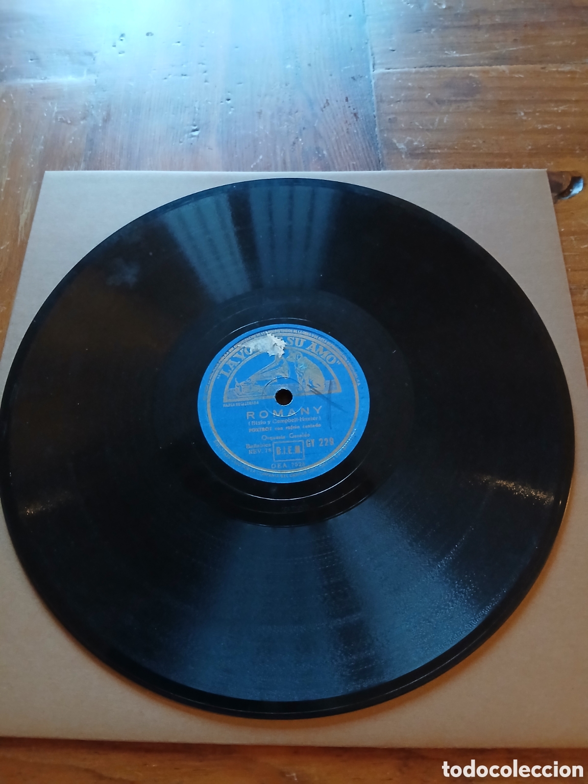 Discos de pizarra: Orquesta Geraldo &rdquo;romany / lonely&rdquo; - Foto 4
