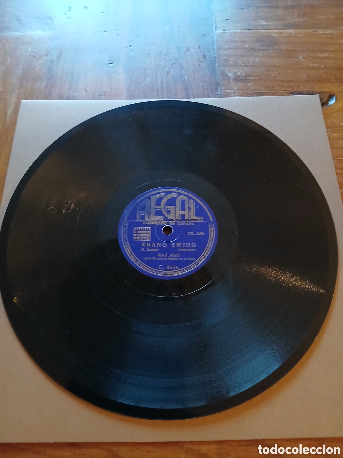 Discos de pizarra: Ra&uacute;l abril. &rdquo;ebano swing / madrugada&rdquo; - Foto 2