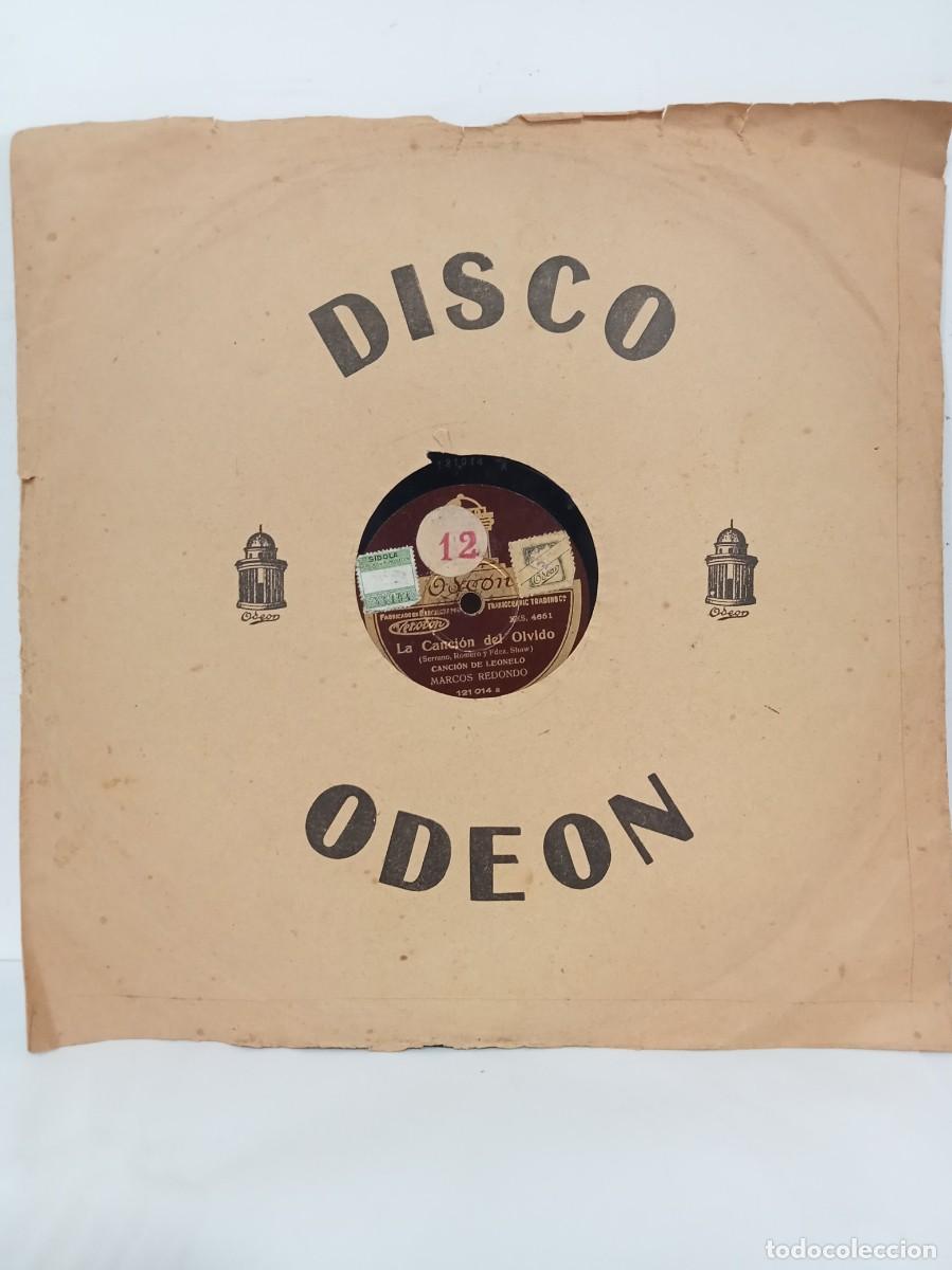 Discos de pizarra: MARCOS REDONDO - ALMA DE DIOS / CANCI&Oacute;N DEL OLVIDO - Foto 1
