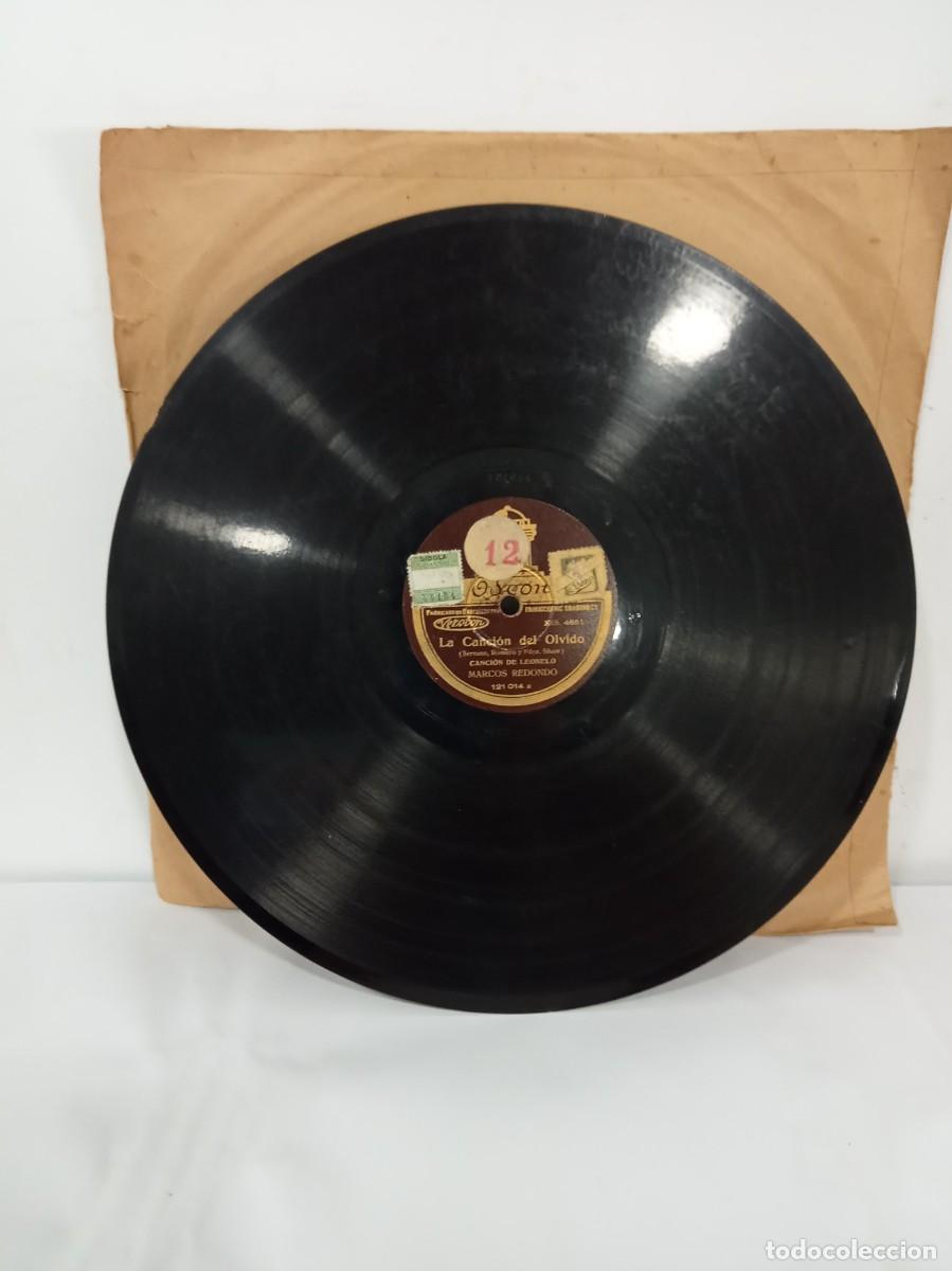 Discos de pizarra: MARCOS REDONDO - ALMA DE DIOS / CANCI&Oacute;N DEL OLVIDO - Foto 3