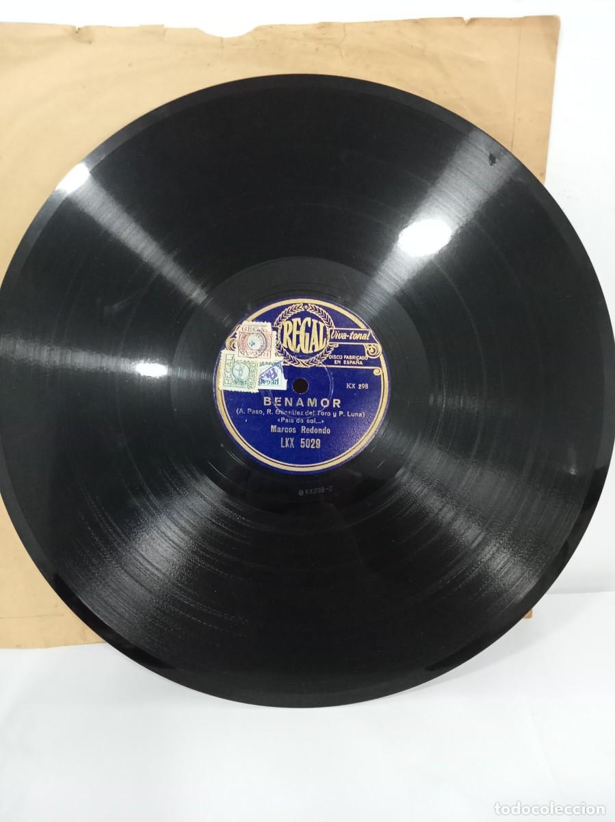 Discos de pizarra: MARCOS REDONDO - EL DIABLO EN EL PODER / BENAMOR - Foto 4