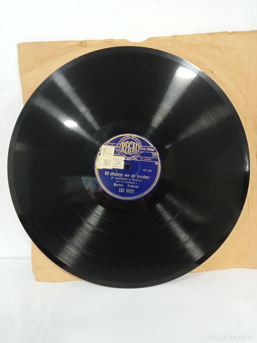 Discos de pizarra: MARCOS REDONDO - EL DIABLO EN EL PODER / BENAMOR - Foto 5